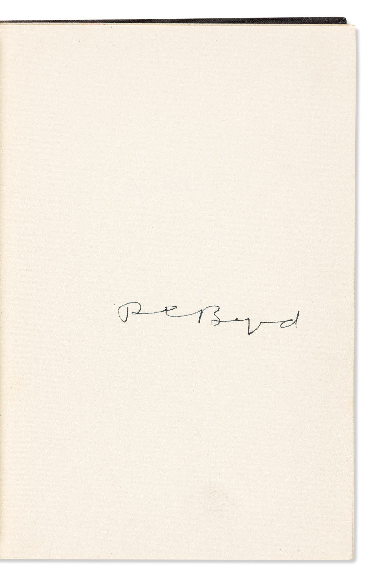 BYRD, RICHARD E. Two books, each Signed, REByrd, on a front blank: Skyward * Alone.